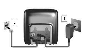 teléfono inalámbrico de pared